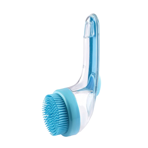 Brosse de Bain pour Chien Bleu Cani Glow